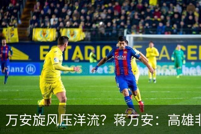 万安旋风压洋流？蒋万安：高雄非常热情