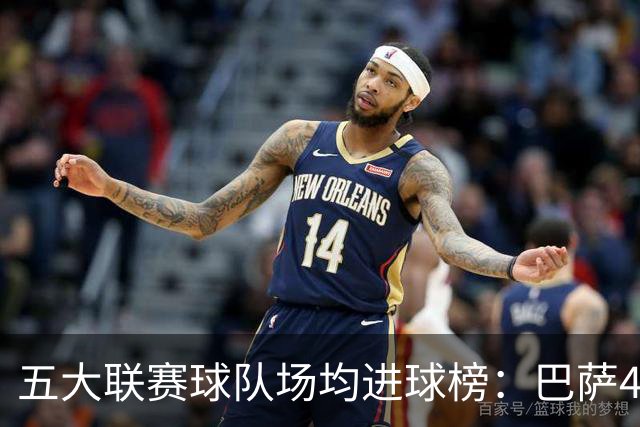 五大联赛球队场均进球榜：巴萨4.43球居首，拜仁第二布莱顿第三