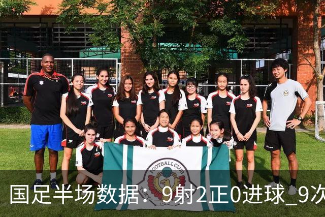 国足半场数据：9射2正0进球 9次角球 控球率超7成 马尔代夫0射门