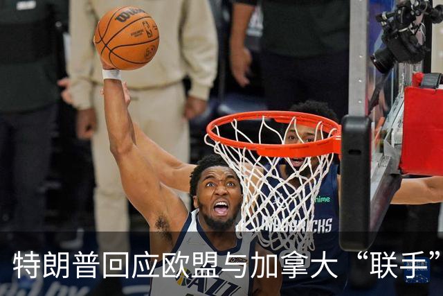 特朗普回应欧盟与加拿大“联手”：可笑！如果带有恶意，将对欧征收高额关税